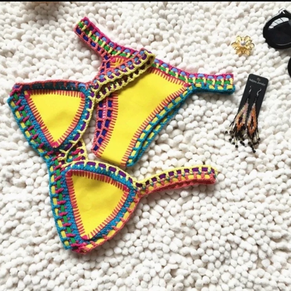 YELLOW TANKINI SET